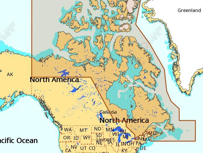 C-map Na-m021 Max Wide C Card Canada North And East - Boat Gear USA