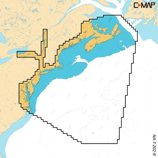 C-map Reveal X Coastal Nova Scotia To Chesapeake Bay Microsd - Boat Gear USA