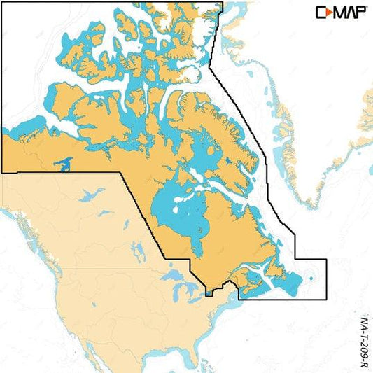 C-map Reveal X Coastal Canada North And East Microsd - Boat Gear USA