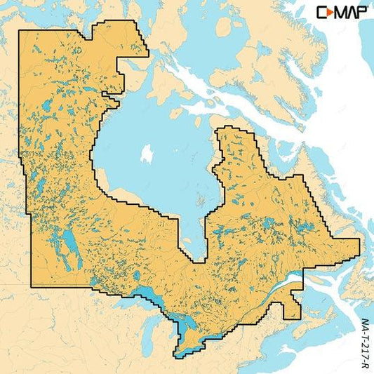 C-map Reveal X Inland Canada Lakes East Microsd - Boat Gear USA