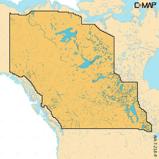 C-map Reveal X Inland Canada Lakes West Microsd - Boat Gear USA