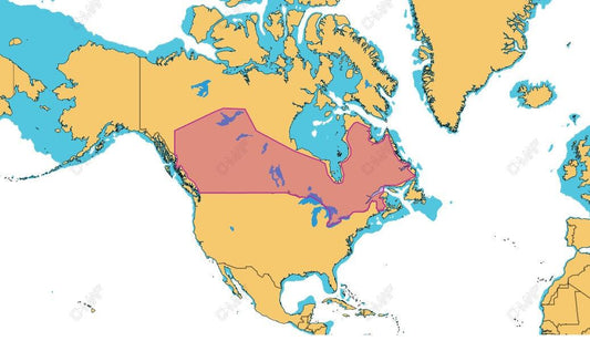 C-map Reveal Inland Canada Lakes - Boat Gear USA