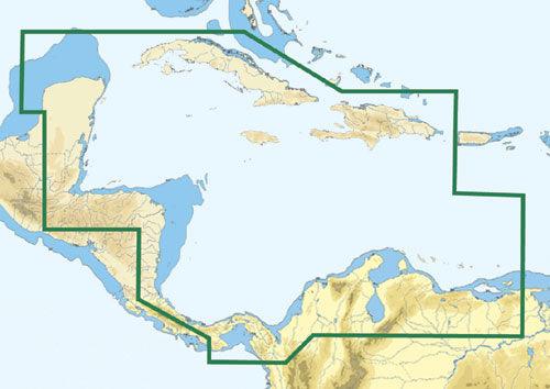 C-map Na-c502 Western Caribbean Sea - Boat Gear USA