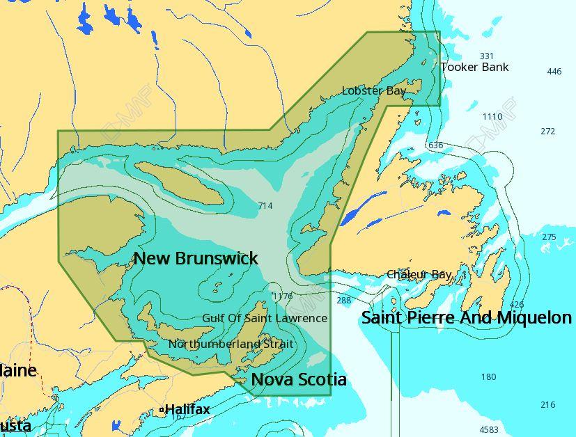 C-map M-na-d936 4d Local Gulf Of St Lawrence - Boat Gear USA