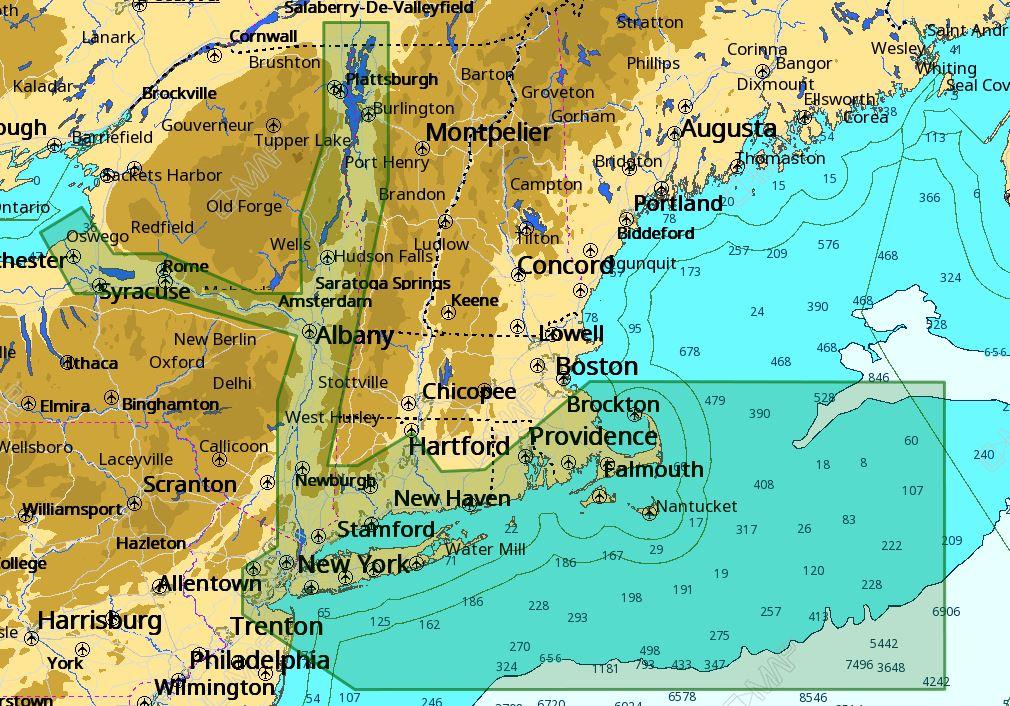 C-map M-na-d940 4d Local Cape Cod Long Island Hudson - Boat Gear USA