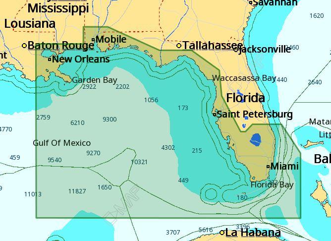 C-map M-na-d944 4d Local St Lucie Inlet - New Orleans - Boat Gear USA