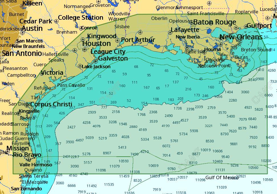 C-map M-na-d945 4d Local New Orleans - Brownsville - Boat Gear USA