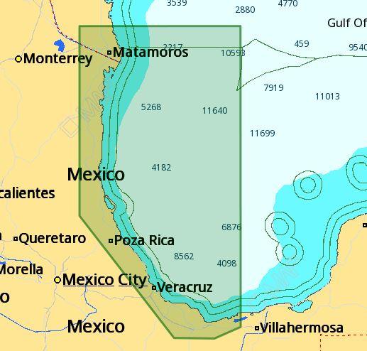 C-map M-na-d946 4d Local Browwnsville - Coatzacoalcos - Boat Gear USA