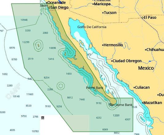 C-map M-na-d951 4d Local Cabo San Lucas - San Diego - Boat Gear USA