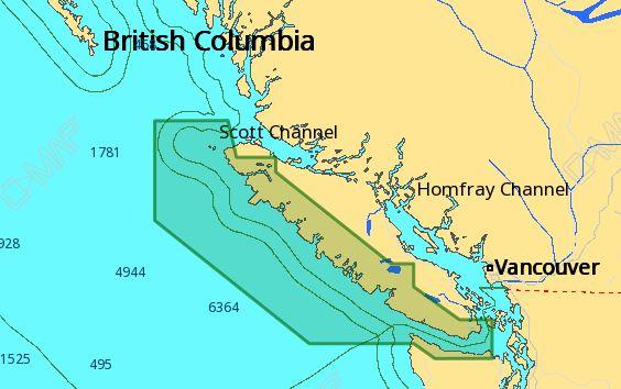 C-map M-na-d956 4d Local Victoria Bc - Cape Scott - Boat Gear USA