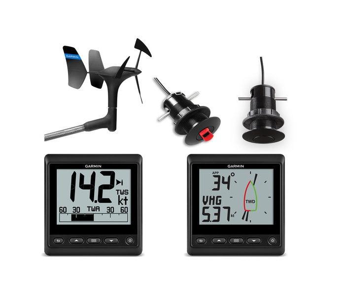 Garmin Gnx Wired Sail Pack With 43mm Thru Hull Sensors - Boat Gear USA