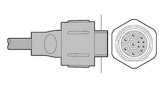 Raymarine A102150 5m Cable Extension For Cp450c - Boat Gear USA