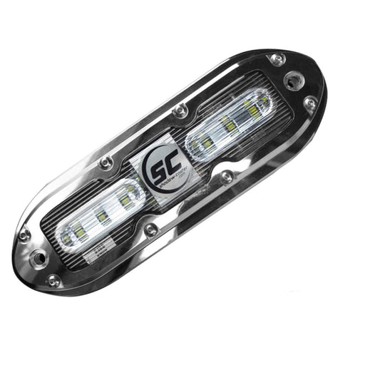 Shadow Caster Scm6 Underwater Led Light Great White - Boat Gear USA