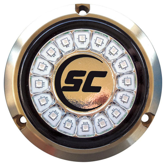 Shadow Caster Scr16 Underwater Led Light Great White - Boat Gear USA