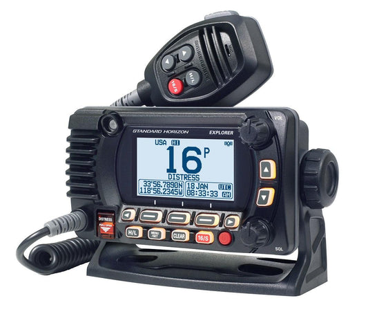 Standard Explorer Gps Black 25 Watt Vhf - Boat Gear USA