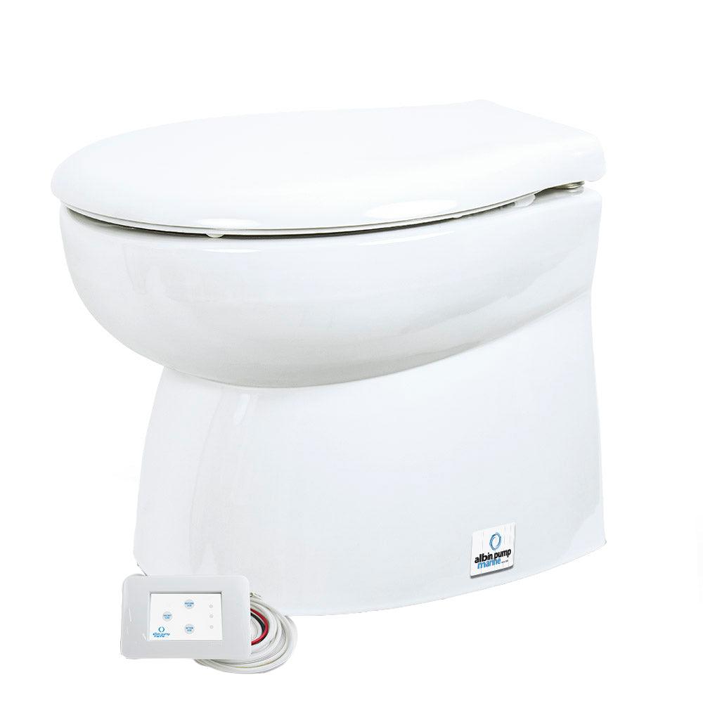 Albin Pump Marine Toilet Silent Premium Low - 12V - Boat Gear USA