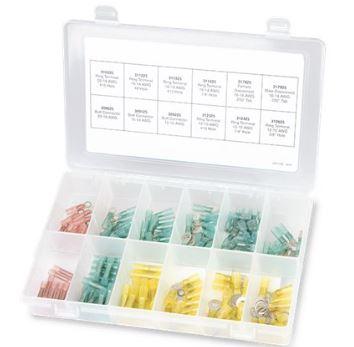 Ancor 160pc Heat Shrink Connector And Terminal Kit - Boat Gear USA
