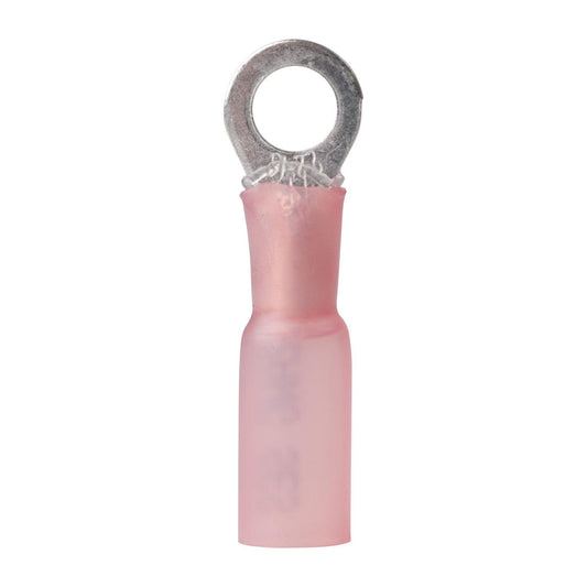 Ancor 22-18 #10 Ring Terminal Heat Shrink Red 25 Pack - Boat Gear USA
