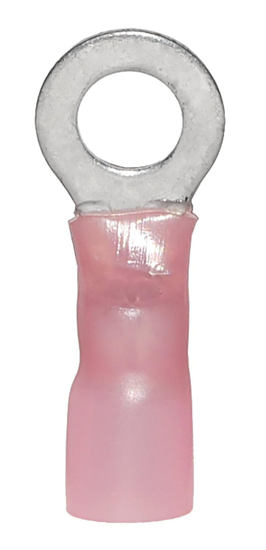 Ancor 8awg 5/16 Ring Terminal Heat Shrink Red 25 Pack - Boat Gear USA