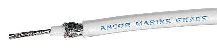 Ancor Rg59u 250ft Spool Tinned Copper, White - Boat Gear USA