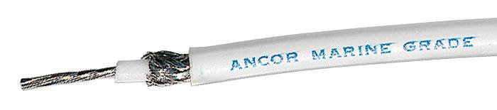Ancor Rg8x 250ft Spool Tinned Copper, White - Boat Gear USA