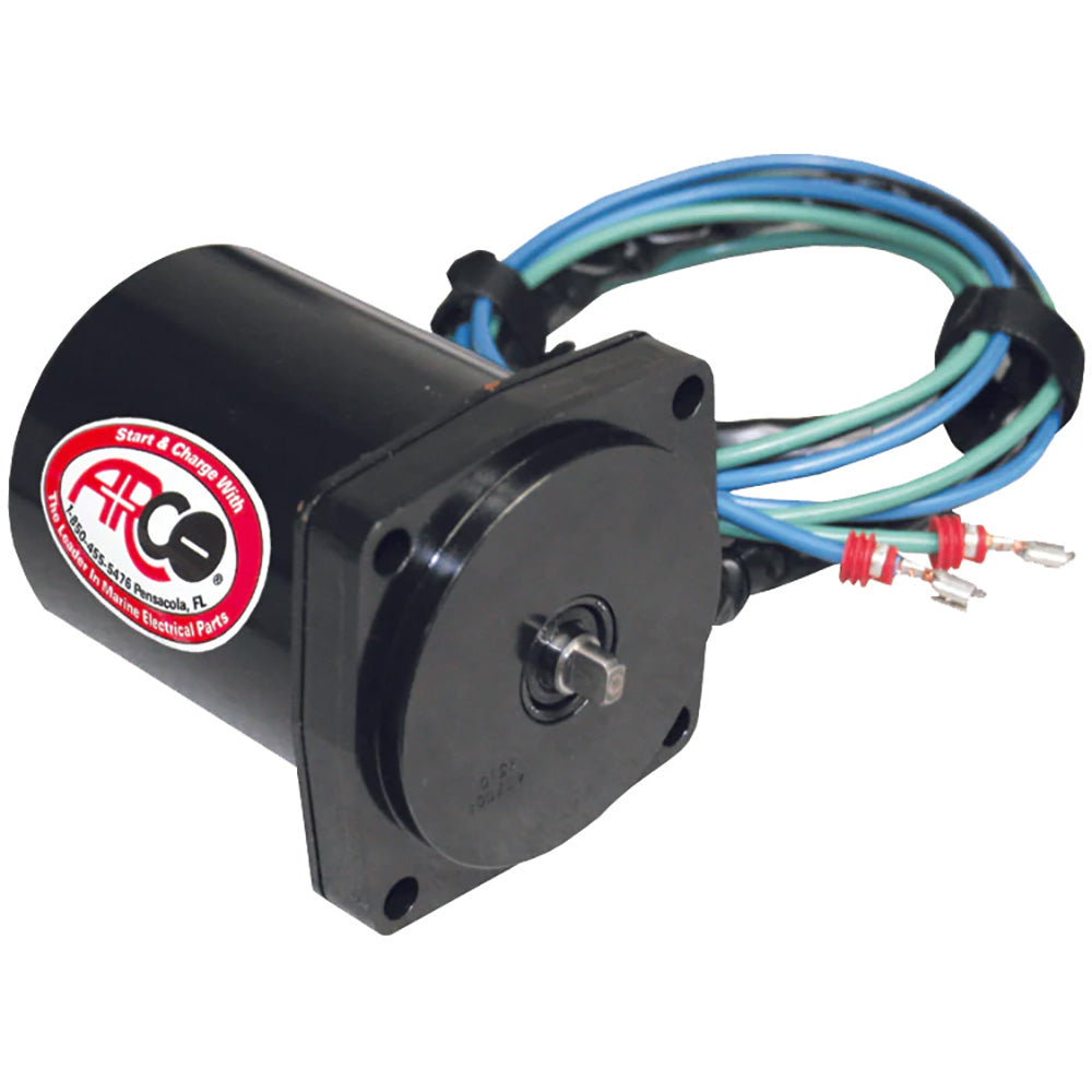 ARCO Marine Original Equipment Quality Replacement Tilt Trim Motor - 2 Wire & 4-Bolt Mount - Boat Gear USA
