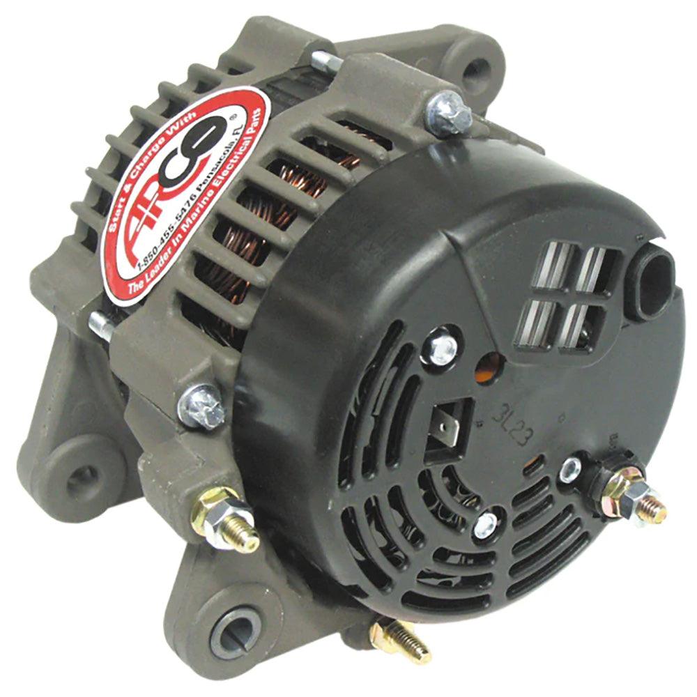 ARCO Marine Premium Replacement Alternator w/50mm Multi-Groove Pulley - Boat Gear USA