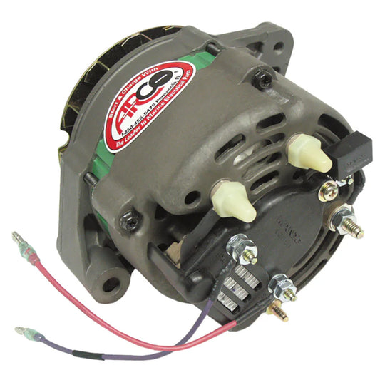ARCO Marine Premium Replacement Alternator w/Multi-Groove Serpentine Pulley - 12V & 65A - Boat Gear USA