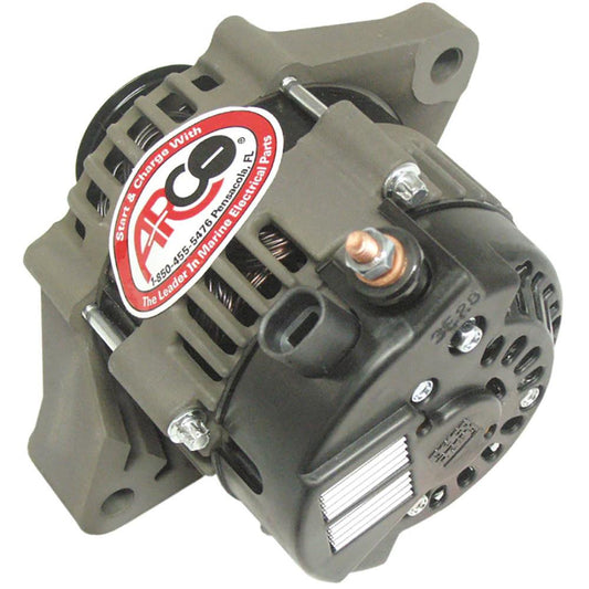 ARCO Marine Premium Replacement Outboard Alternator w/Multi-Groove Pulley - 12V 50A - Boat Gear USA