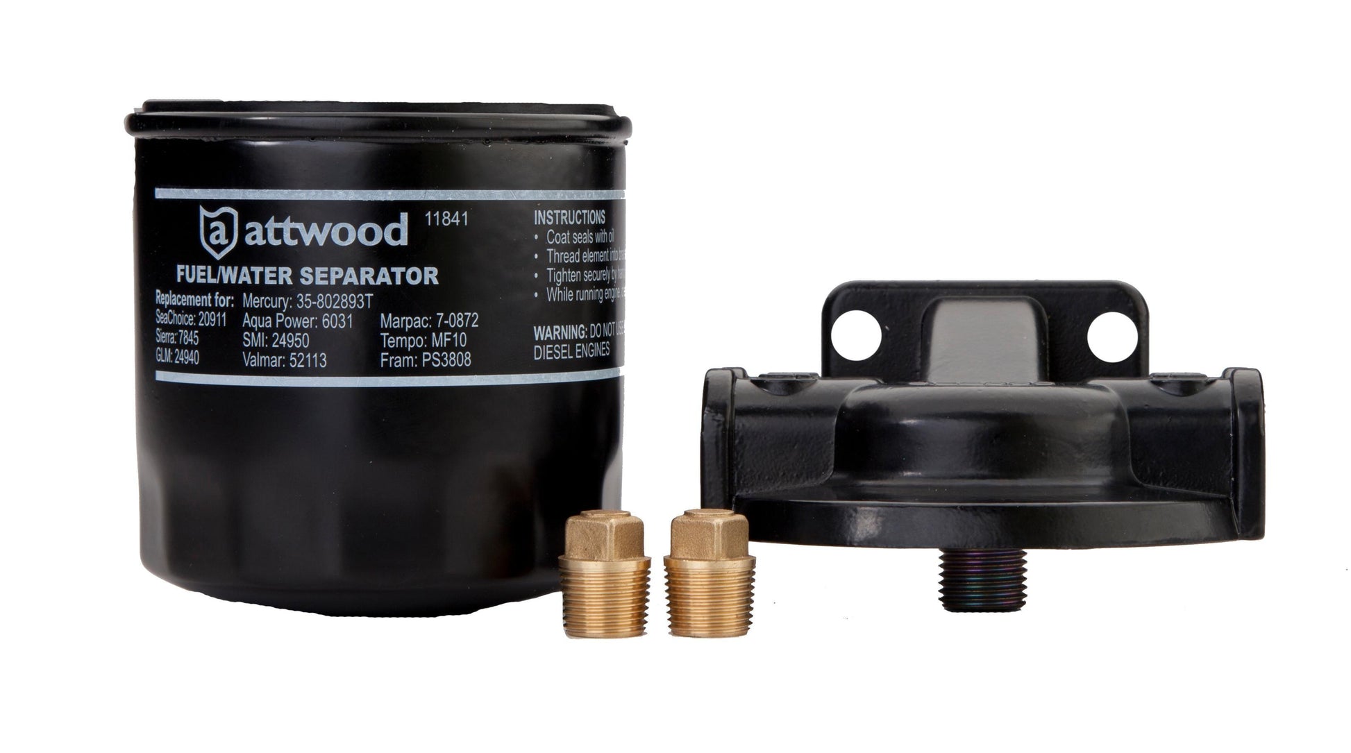 ATTWOOD MARI - FUEL/WATER CANISTER - 11841-4 - Boat Gear USA