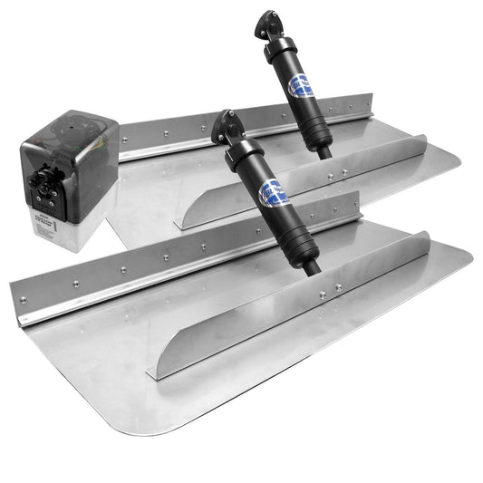 Bennett 30x12 Trim Tabs No Control - Boat Gear USA