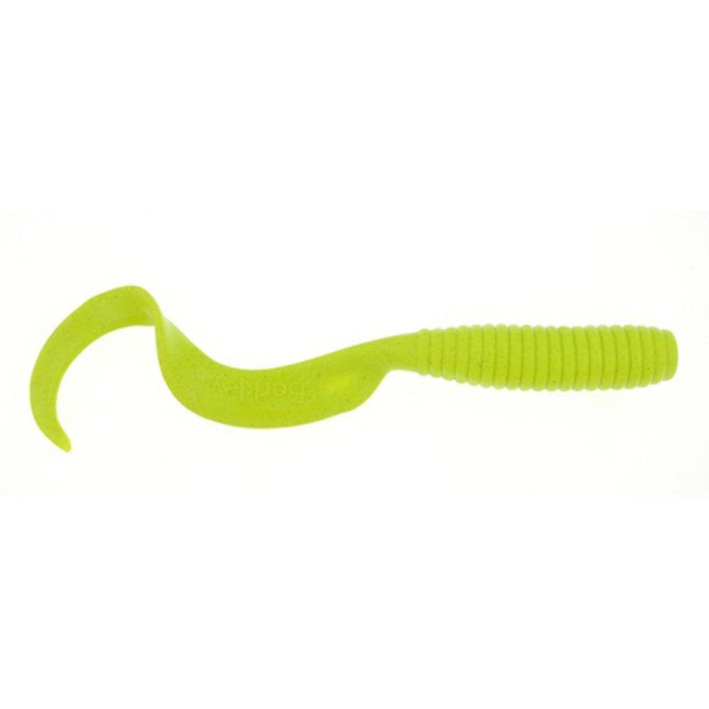 Berkley Gulp!® 6" Grub - Chartreuse - Boat Gear USA
