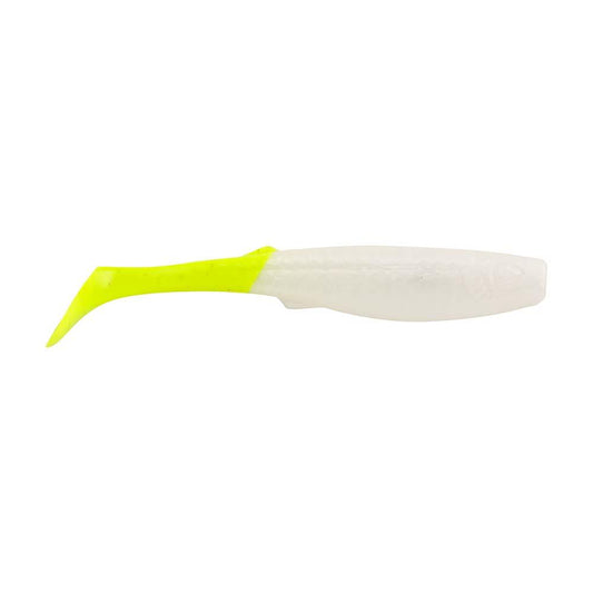 Berkley Gulp!® Paddleshad - 4" - Pearl White/Chartreuse - Boat Gear USA
