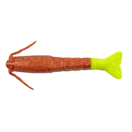 Berkley Gulp!® Saltwater Shrimp - 3" - New Penny/Chartreuse - Boat Gear USA