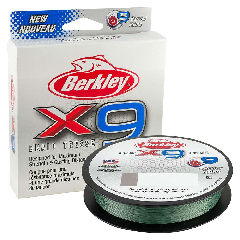 Berkley x9 Braid Low-Vis Green - 20lb - 164 yds - X9BFS20-22 - Boat Gear USA