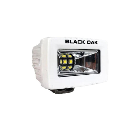 Black Oak Pro Series 2" Spreader Light Scene - White - Boat Gear USA