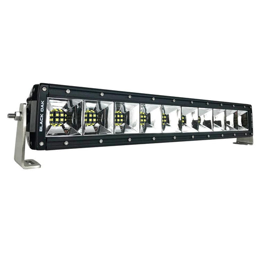 Black Oak Pro Series 20" Scene Light Bar - Black - Boat Gear USA