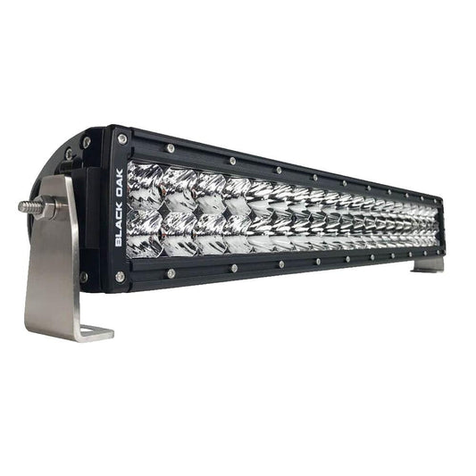 Black Oak Pro Series Double Row Combo 20" Light Bar - Black - Boat Gear USA