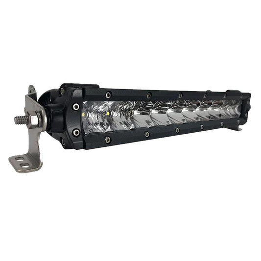 Black Oak Pro Series Single Row Combo 10" Light Bar - Black - Boat Gear USA