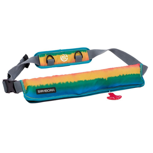 Bombora Type V Inflatable Belt Pack - Rasta - Boat Gear USA