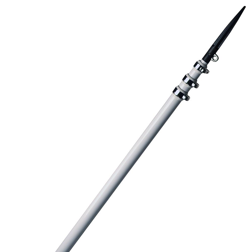 C.E. Smith Gen2 Carbon Fiber Outriggers - 22' - White - Pair - Boat Gear USA