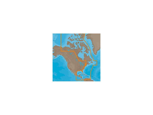 C-MAP M-NA-D033 4D microSD Atlantic Coast, Gulf of Mexico Caribbean - Boat Gear USA