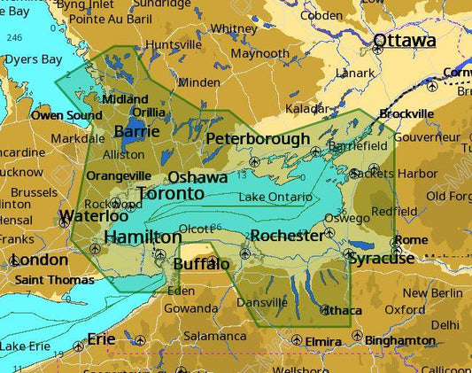 C-MAP M-NA-D934 4D Local Lake Ontario And Trent Severn - Boat Gear USA