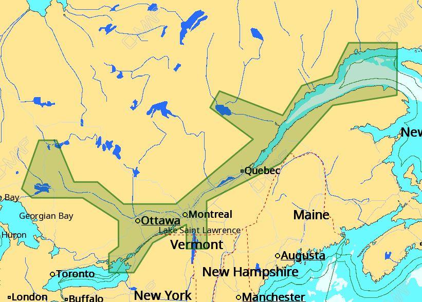 C-MAP M-NA-D935 4D Local St Lawrence River - Boat Gear USA