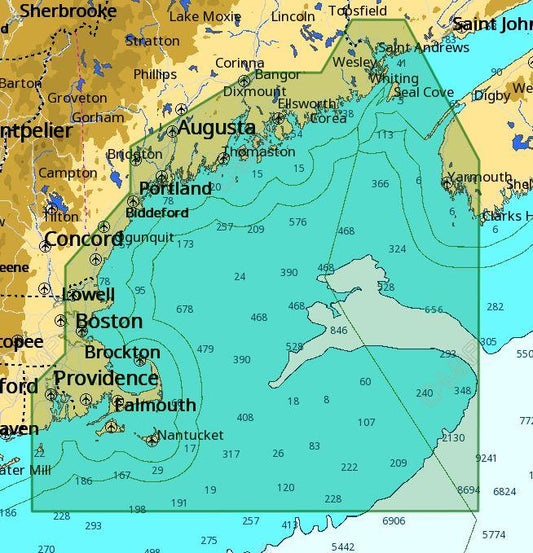 C-MAP M-NA-D939 4D Local Passamaquoddy Bay - Block Isl - Boat Gear USA