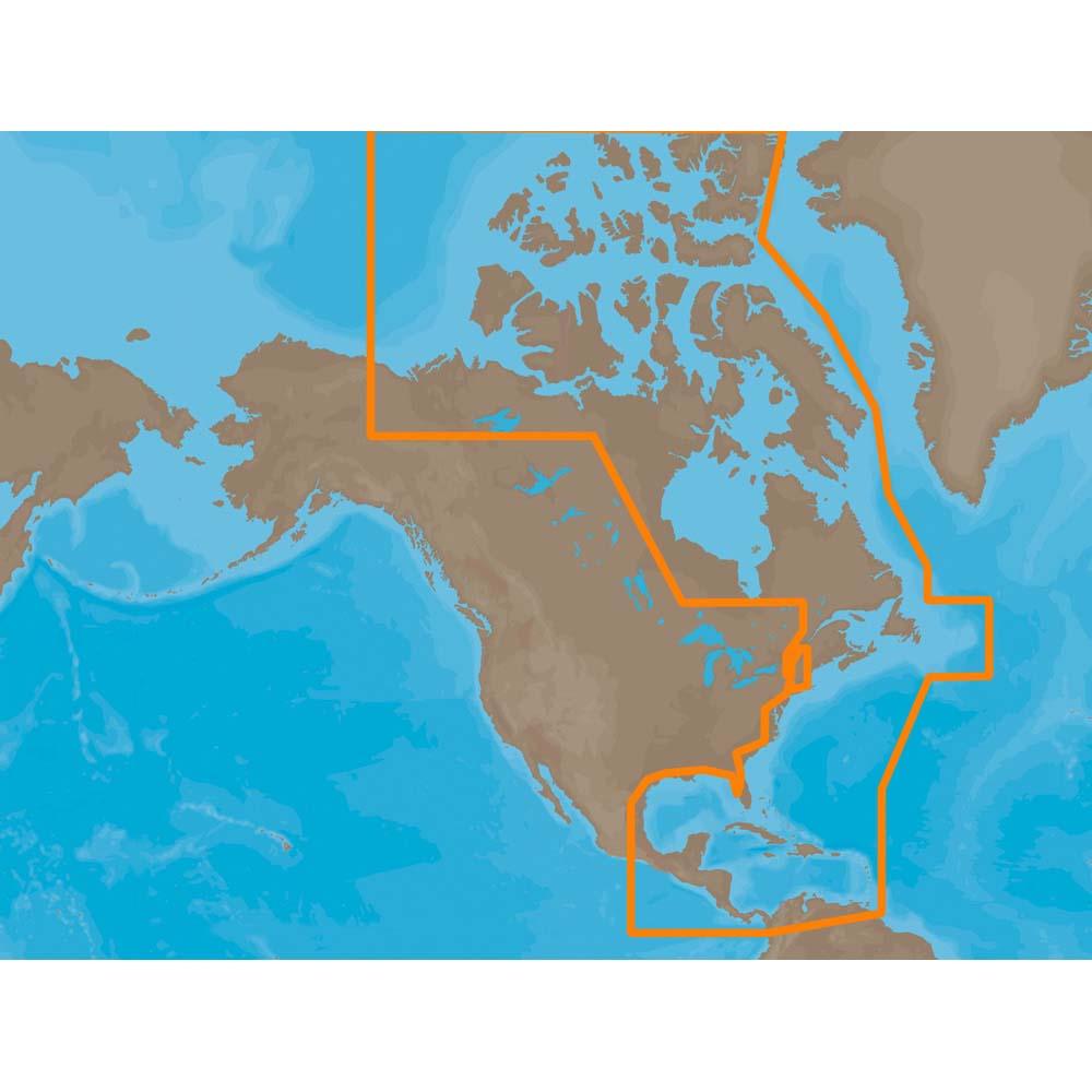 C-map Na-m033 Max Megawide C Card Atlantic Coast, Gulf Of Mexico And Caribbean - Boat Gear USA