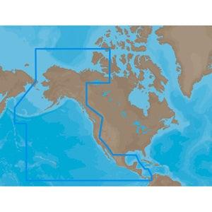 C-map Na-m035 Max Megawide C Card Pacific Coast And Central America - Boat Gear USA