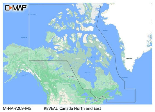 C-MAP Reveal Coastal Canada North and East - Boat Gear USA