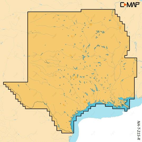 C-MAP Reveal X Inland US Lakes South Central microSD - Boat Gear USA