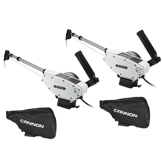 Cannon Optimum™ 10 Tournament Series (TS) BT Electric Downrigger 2-Pack w/Black Covers - Boat Gear USA